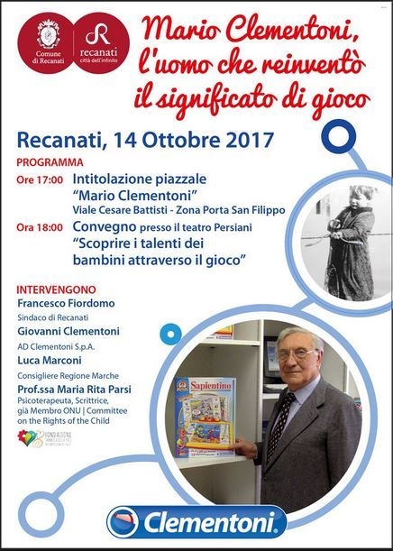 Mario Clementoni, l'uomo che reinventò il significato di gioco