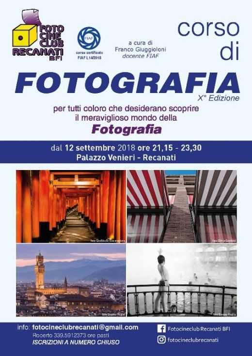 corso di Fotografia