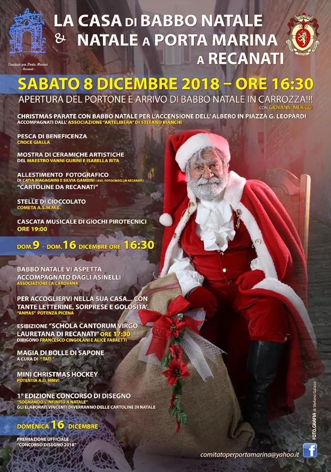 La casa di Babbo Natale & Natale a Porta Marina