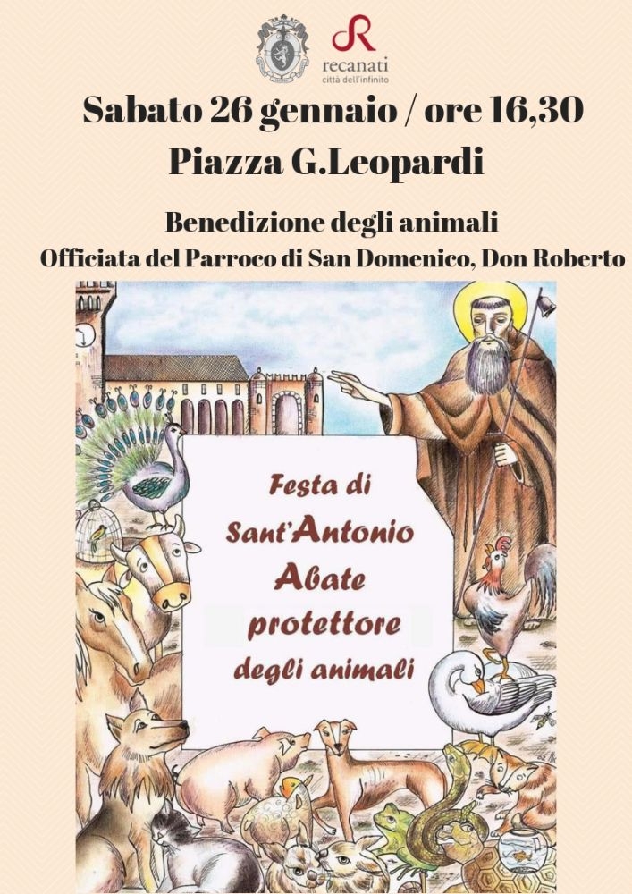 Festa di Sant'Antonio Abate protettore degli animali