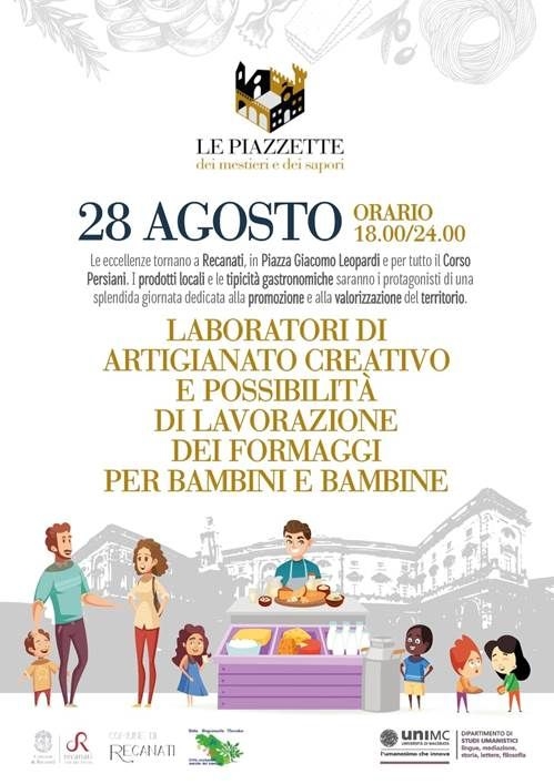 Le piazzette - laboratori per bambini