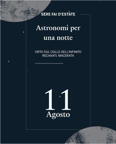 Astronomi per una notte