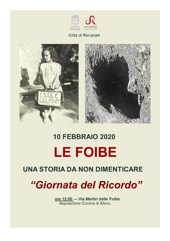 LE FOIBE - Una storia da non dimenticare - Giornata del Ricordo