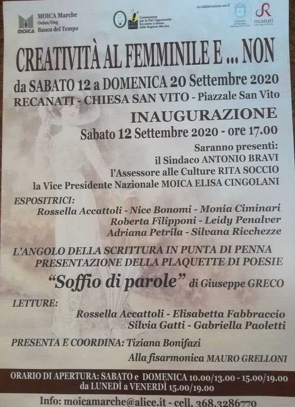 CREATIVITA’ AL FEMMINILE E NON