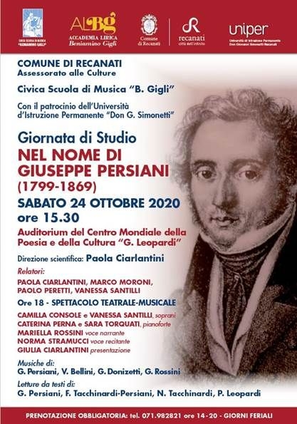 Giornata di Studio NEL NOME DI GIUSEPPE PERSIANI (1799-1869)