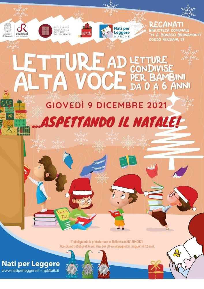 Letture ad alta voce 9 dicembre