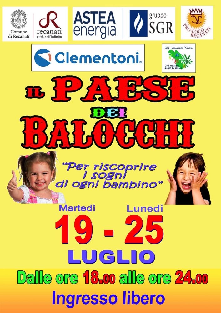 Il paese dei Balocchi