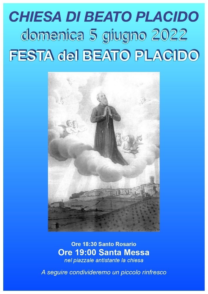 Festa del Beato Placido