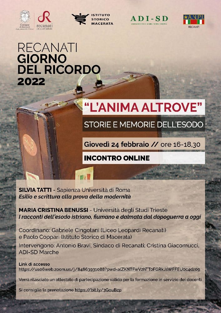 Giorno del Ricordo - L'anima altrove