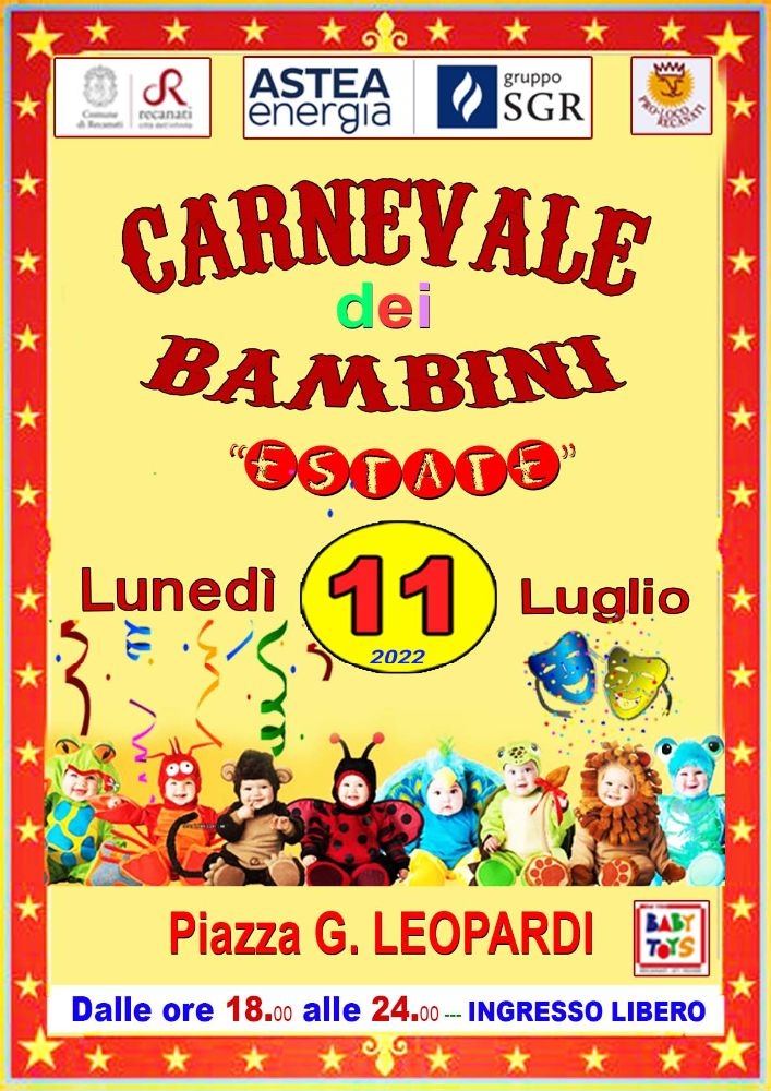 Carnevale bambini